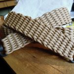 Two point paracord rifle sling. Standard weave in tan. Push button quick release swivels.