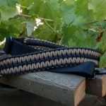 Two point paracord gun sling. Primary color coyote brown. Secondary color black. Extra wide double cobra weave. Standard hooks.